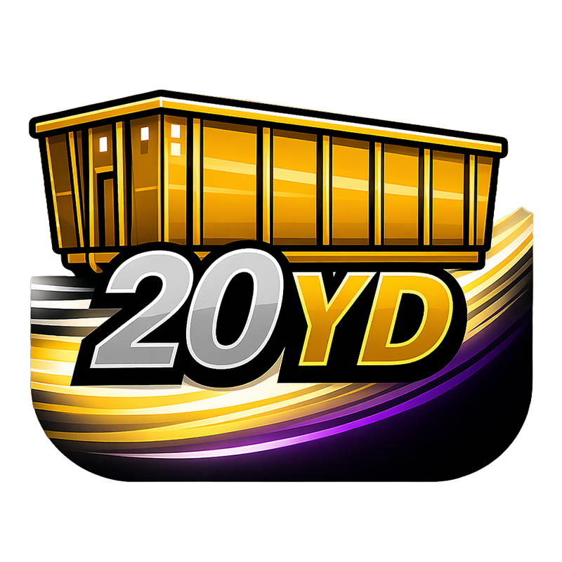 20 yard roll-off dumpster rental delivered in Kansas City MO